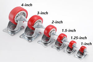 Großhandelspreis 40x16mm Schwerlast-Schwenkrolle |   1,5 Zoll Gewindestange für Industrieanlagen & Maschinen - Product Image 5