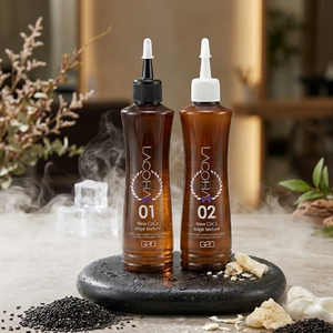 Loción Permanente con Textura Coco Edge de LACOHA con Queratina para Ondas y Rizos Naturales, Fórmula Alcalina 150ml*2 - Product Image 4