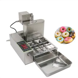 商用餐饮设备4排迷你甜甜圈制造机迷你甜甜圈油炸机