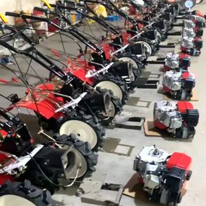 Farm Agricultural Machinery Rotary Cultivator <b>Hand</b> Push Gasoline Farmland Cultivator Power <b>Tiller</b> - Product Image 4