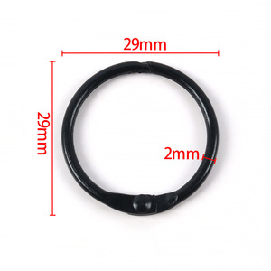 Colorful 30mm Book Binding <strong>Ring</strong> Metal Iron Open O <strong>Ring</strong> for Books or <strong>Keyrings</strong> - Product Image 2