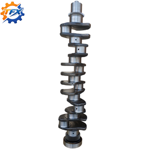 อะไหล่แท้ OEM PC200 PC200-8 PC200LC-8 PC220-8 PC230 PC240 PC270 อะไหล่เครื่องยนต์รถขุด 6D107 6D107E-1 6D107E-2 เพลาข้อเหวี่ยง - Product Image 1