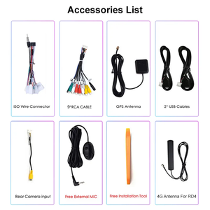 Radio multimedia con GPS para coche, Radio con reproductor, Android, 2 Din, 2009 - Product Image 5