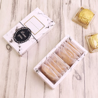 Boîte à pâtisserie de style japonais en gros pour gâteau au matcha, mousse, dessert, emballage en papier avec logo personnalisé imprimé