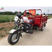 Afrika Popüler Damperli Üç Tekerlekli Bisiklet Su Soğutmalı Motor Yüksek Düşük Hızlı Madencilik Çiftlik Taşımacılığı