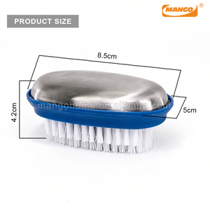 Spazzola per Pulizia Cucina in Acciaio Inox, Spazzola per Mani e Unghie, Elimina Odori e Assorbe le Profumazioni - Product Image 2