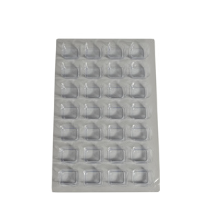 Plateau d'emballage sous blister de pilules de capsule médicale jetable à trois volets carte de sceau à froid de 7 jours pour une utilisation en <span class=keywords><strong>pharmacie</strong></span> pendant 7 jours de stockage - Product Image 4
