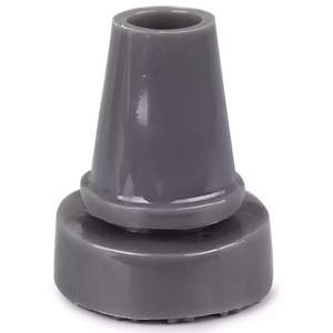 ปลายไม้เท้าทำจากยางกันลื่น สำหรับไม้ค้ำยันและไม้เทรกกิ้ง - Product Image 1