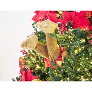 Decoración de Árbol con Patas de Oso Móviles, 35 cm - Product Image 1