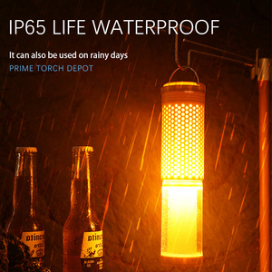 Lampe de camping à double interrupteur rechargeable pour l'extérieur, étanche, blanche et chaude, pour la randonnée, l'escalade, pratique, avec crochet - Product Image 6