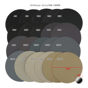Discos de Papel de Lija de Carburo de Silicio de 5 Pulgadas, Papel Abrasivo Húmedo/Seco, Papel de Lija Impermeable, Disco de Lijado para Pulir Madera y Metal - Product Image 2
