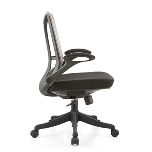 <b>Adjustable</b> Mid Back Stylish Mesh Ergonomic Office Chair Modern Design Home Swivel Lift Executive Chair Direct Factory Sale - Product Image 4