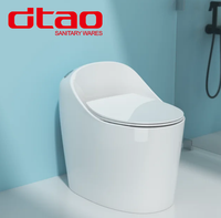 WC moderne en céramique multicolore, à poser au sol, pour salle de bain