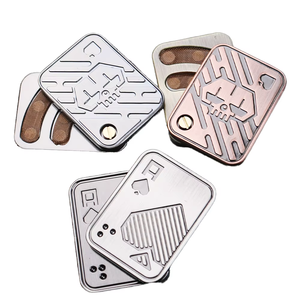 Oyun kartları için kartlar oyuncak itmek için parmak ucu mekanik Metal stres giderici Gadget - Product Image 1
