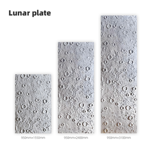 Panneaux en pierre lunaire PU, plusieurs tailles, imperméables, ignifuges, résistants aux UV, pour la décoration murale intérieure et extérieure des villas - Product Image 4