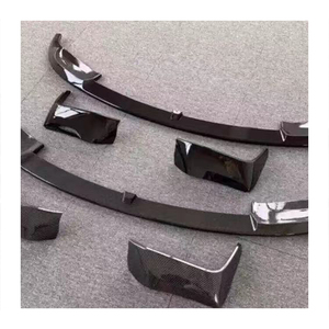 Cuerpo de parachoques M3 con aspecto de fibra de carbono para coche de alta calidad, divisor de estilo MP modificado, labio delantero para <span class=keywords><strong>BMW</strong></span> Serie 3 F30 <span class=keywords><strong>2012</strong></span>-2019 - Product Image 5