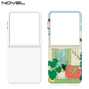 For Samsung Galaxy Z Flip 8 Sublimation 3D 2in1 Magnetic TPU <b>PC</b> Case Coated Blank DIY Custom Print <b>Wireless</b> Charging Cover - Product Image 1