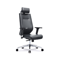 Chaises de direction de bureau en cuir PU de conception professionnelle chaise de bureau pivotante ergonomique en gros