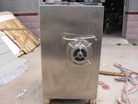 Nouvelle hachoir à viande commerciale Xiahong JR-120 7,5 kW 1T/h avec plaque de couteau de 120 mm pour la transformation de saucisses