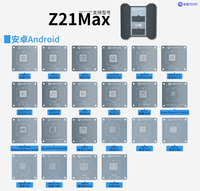 Plateforme universelle de rebillage BGA Mijing Z21 Max pour téléphone, gabarit de soudure pour puces IC Android A8-A18, pour la pose de billes d'étain