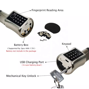 Khóa Cửa Vân Tay Tuya Smart Life <span class=keywords><strong>Wifi</strong></span> Khóa Điện Thoại Siri Ứng Dụng Mỹ Khóa Không Dây Điều Khiển Từ Xa Tại Nhà Thông Minh Hình Trụ - Product Image 6
