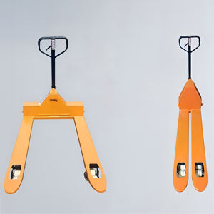 ओएम अनुकूलित मैनुअल पैलेट वाहक ट्रक जैक 1 टी 2 टन 3 टी हाथ हाइड्रोलिक फोर्कलिफ्ट अतिरिक्त लंबी और चौड़ी सुविधाओं के साथ - Product Image 5