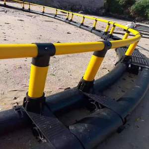 Low Maintenance Circular Aquaculture Cage HDPE <b>Floating</b> Net Cage Suitable For Open Coastal Waters - Product Image 4
