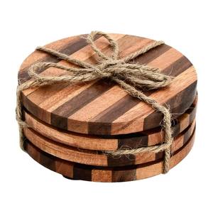 Sous-verres de luxe en marbre et bois PVC Décoration de table de meilleure qualité pour les mariages Hôtels Restaurants Cuisines Bureaux - Product Image 5