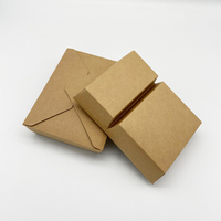 Boîte à lunch en papier kraft pliable écologique à deux compartiments inégaux, en matériaux recyclés, pour la restauration rapide à emporter
