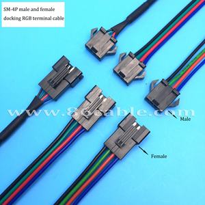 سلك طرفي SM مخصص مع 2/3/4/5/6 دبوس RGB مجموعة كابل ولاعة ليد للتسخير - Product Image 2