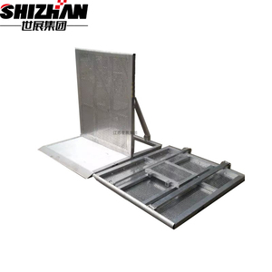 Barrières de contrôle des foules mobiles en alliage d'aluminium pour l'extérieur, barrière de contrôle des foules <span class=keywords><strong>Mojo</strong></span>, clôture de sécurité pour festival de musique - Product Image 5