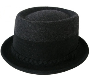 Chapeau en feutre <span class=keywords><strong>de</strong></span> laine 100% pour hommes avec plumes amovibles - Product Image 5