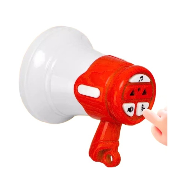 Mini Megaphone Speaker Kids' Toy Can Record Handheld Loudspeaker