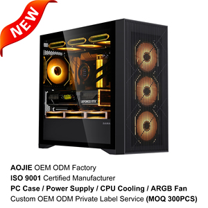 Boîtier PC <span class=keywords><strong>Gamer</strong></span> M-ATX Mid Tower 220M OEM, vente en gros directe usine, avec 12 ports pour ventilateurs - Product Image 1