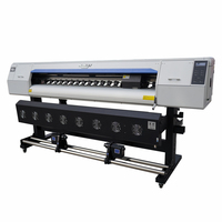 Audley S7192 быстрый цифровой виниловый промышленный рекламный экологически чистый струйный принтер для печати на холсте с двойной головкой I3200