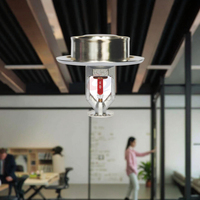 199, Sprinkler suspendu encastré à réponse standard NFPA 13 (K5.6) pour la protection incendie, flexible