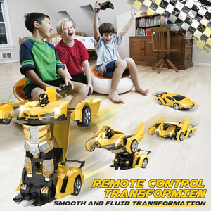 Mainan Remote Control <span class=keywords><strong>2</strong></span> kursi, mobil RC anak-anak deformasi kontrol Universal, mainan transformasi Radio <span class=keywords><strong>2</strong></span> kursi - Product Image 2