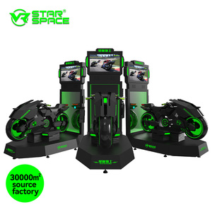 VR sao không gian VR Bee chuyến bay mô phỏng Mũ bảo hiểm manfactur motorsports SC lái xe trò chơi 9D xe máy mô phỏng VR trò chơi máy - Product Image 2