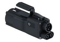 Adaptateur de chargeur de véhicule électrique CHAdeMO vers CCS1, convertisseur de prise de charge rapide DC pour véhicule électrique BYD
