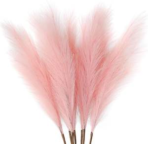Oferta Especial: Decoración para el Hogar y Bodas, Hierba de Pampas Artificial Grande, Flor de Pluma Estilo Boho, Rama de Caña Grande para Fiestas en Casa - Product Image 1