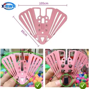 ตู้เกมกรงเล็บสำหรับปรับปรุงแผนอุปกรณ์เสริมตู้หยอดเหรียญลูกกวาดของเล่นขนาดเล็กพร้อมจำหน่ายลูกบอลแคปซูล - Product Image 4