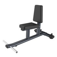Banc de gymnastique polyvalent professionnel FF38 3 en 1 avec supports en gros usine métal acier Construction bras poitrine dos exercices