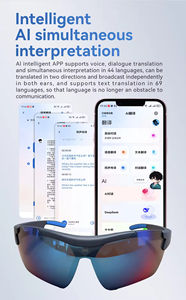Lunettes de cyclisme intelligentes avec assistant IA, lecteur de musique, protection solaire pour les athlètes professionnels, entraînement sportif en plein air, conforme à la norme IPX4 - Product Image 4