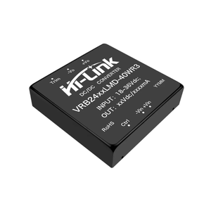 Hi-link VRB2405LMD-40WR3 VRB2412LMD-40WR3 Convertidor CC-CC Aislado de 40W, Convertidor DIP Regulado de Entrada Amplia 2:1, 5/12/15/24V - Product Image 1