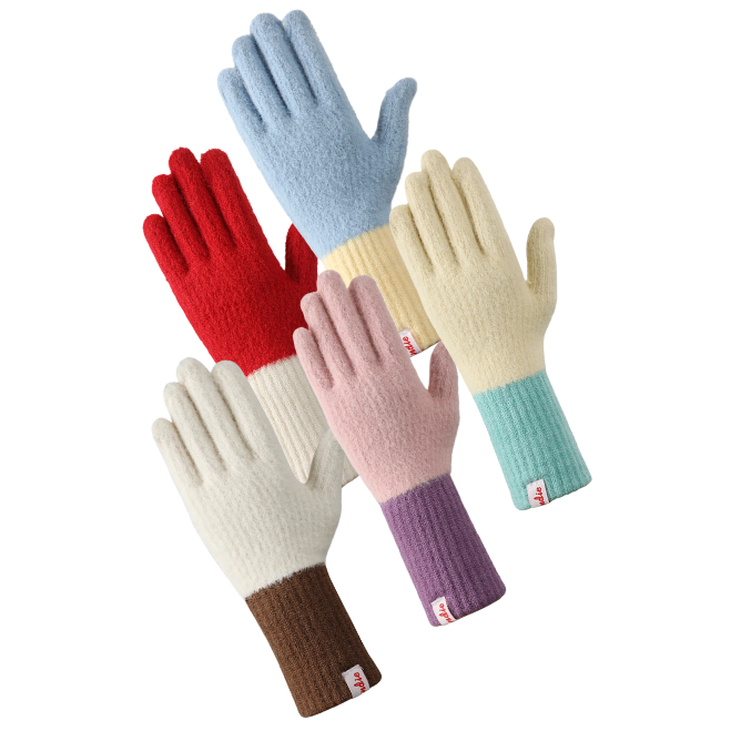Fashion Windproof Cycling Winter Five Finger