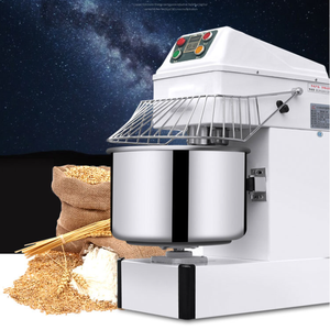 Mezcladora de Harina Industrial Comercial Automática de 20L, Mezcladora de Masa Espiral de Acero Inoxidable para Hacer Pan AS-EZ-092, Gran Capacidad de 20L - Product Image 2