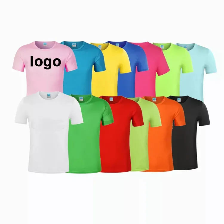 Factory Wholesale cheap 100% polyester sports shirts breathable dryfit election sublimation t shirts