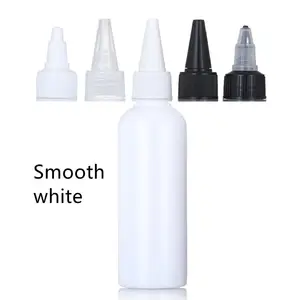 30ml 50ml 100ml 120ml 150ml 200ml plastik saç yağı aplikatör şişesi tatlandırıcılar ve saç yağı için