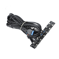 Cable para Panel Frontal de Ordenador, Doble USB 3.0 + Tipo C + Audio HD + Interruptor de Reinicio y Encendido para Panel Frontal de Ordenador