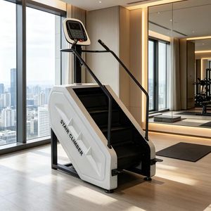 Escaladora Eléctrica con Peldaños Ajustables y Consola Digital para Uso Doméstico - Product Image 6